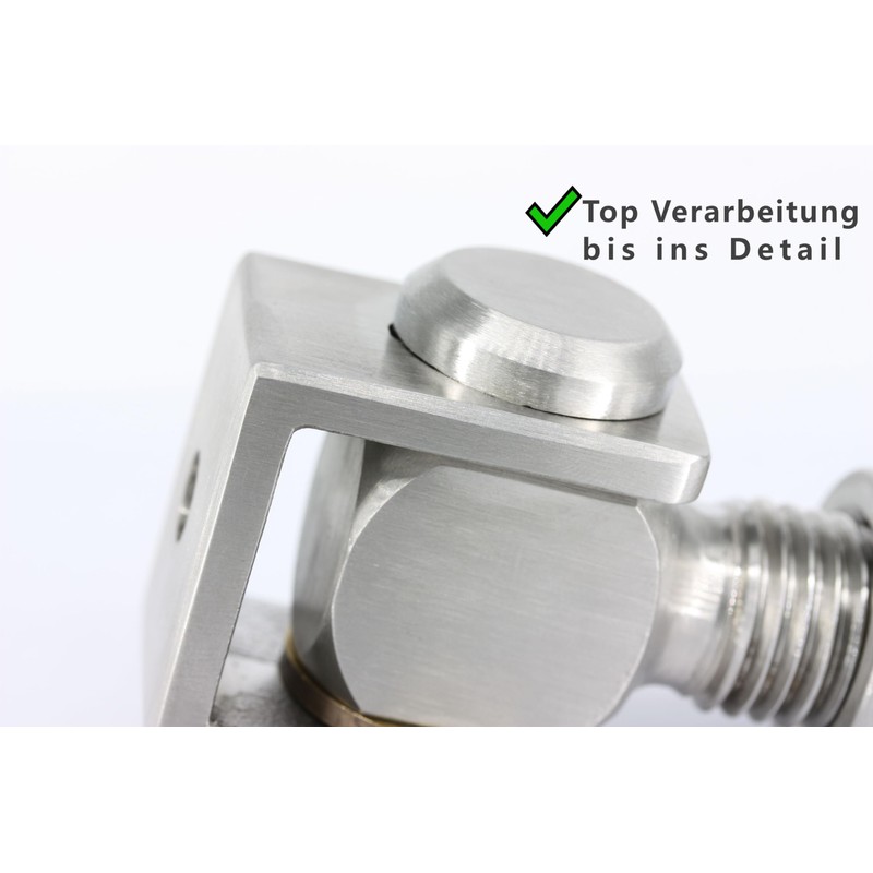 UHRIG Gate Hinge Stainless Steel M20 V2A Steel Hinge, Adjustable