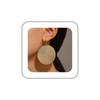 YienDoo Circle Disc Dangle Drop Earrings Gold Boho Large Round