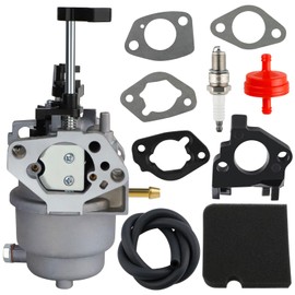 Ferilter Carburetor for Ryobi RY906500S RY906500VNM RY905500E RY905500 RY906300LP RY908000E 6500 8125 W 5500 6875 6300 7875 Watt 420cc Generator Parts D262839 Carburetor Kit Air Filter Fuel Line Parts