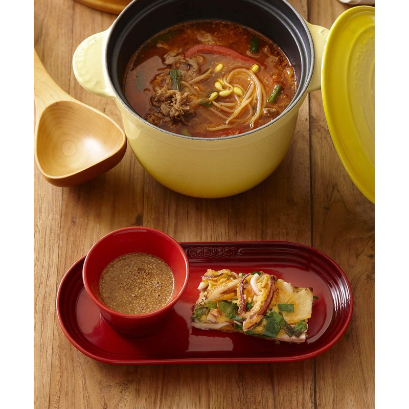 Le Creuset 25cm Oblong Plate Cerise - 4C Box