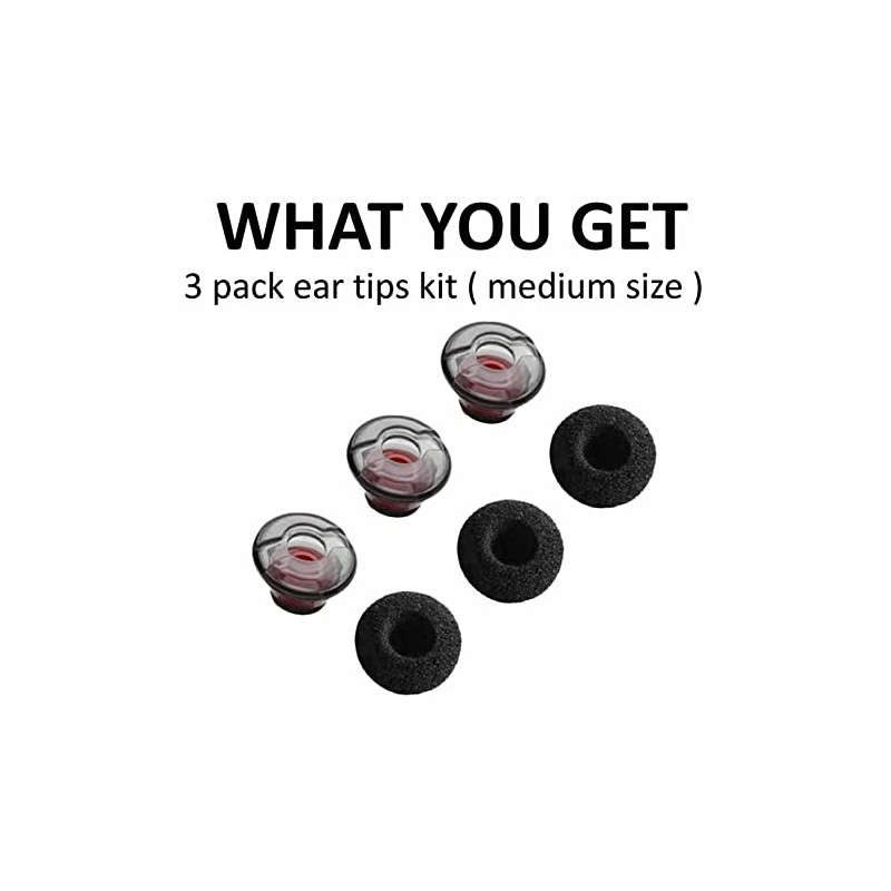 A-Focus Voyager 5200 Eartips Set, Comfortable Replacement Ear Tips Kits