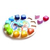 Oops Wooden Teaching Clock Preschool Time Activity My Clock Blocks