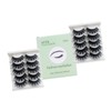 KFZR 10 Pairs 3D False Eyelashes Fake Eye Lashes Natural