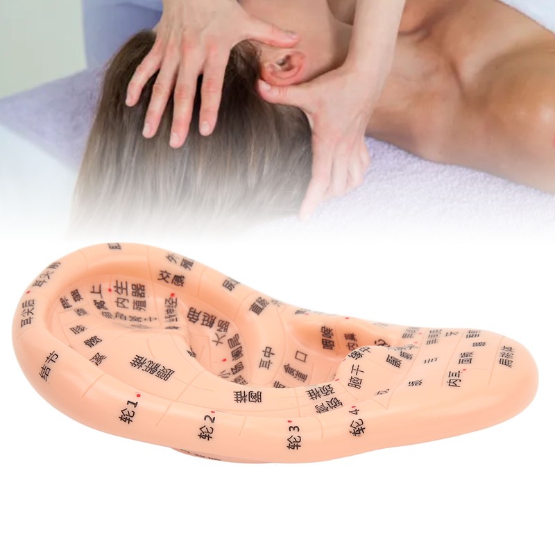 600Pcs Acupressure Ear Beads Massage Acupoint Pressure Stimulation Paste Ear