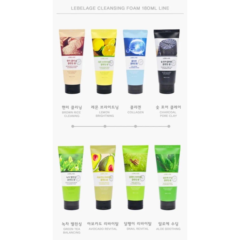 Espuma Limpiadora Coreana Regeneradora De Colágeno (2pz)