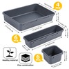 Drawer Organiser Set, Organiser System, Storage Box, 16-Piece Drawer Organiser,