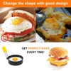Egg Ring for Frying Eggs and English Muffin - Round
