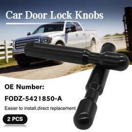 DJF FODZ-5421850-A 2pcs Door Lock Knob Post Pull Pin Fit for Ford F150, Explorer