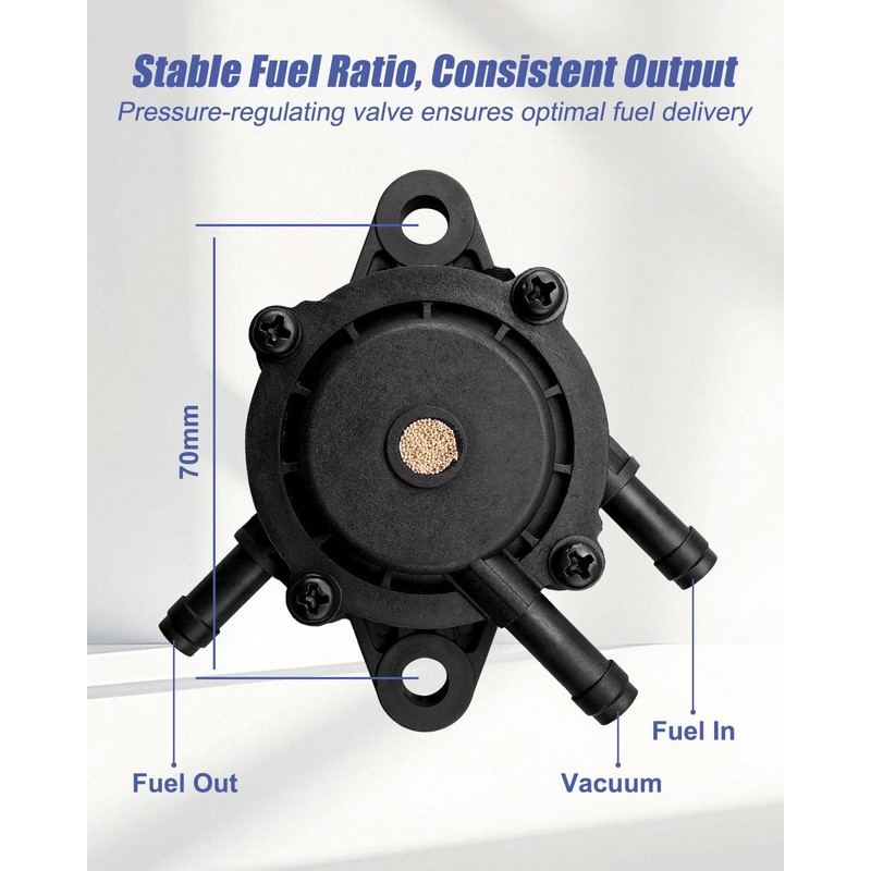 Fuel Pump Fit for Toro 74726 74452 SS4225 22.5HP 708cc