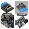 KICHOUSE DIY USB c Connector Board 3.1 Motherboard Extension Adapter