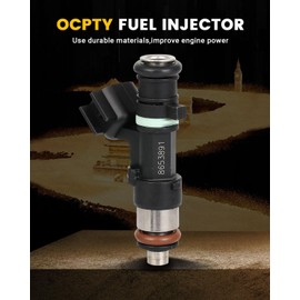 OCPTY 5Pcs Fuel Injectors Compatible for 2008-2013 for Volvo C30,2006-2013 for Volvo C70,2004-2011 for Volvo S40,2012-2013 for Volvo S60 8653891 OEM Replacement Fuel Injector 4 Holes