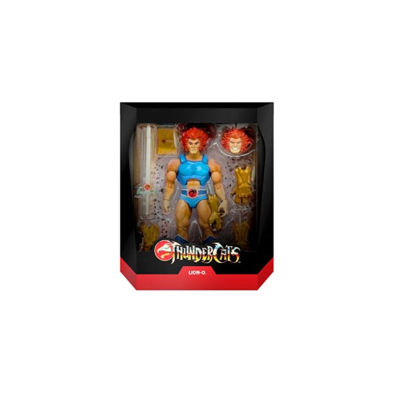 Super7 Thundercats: Lion-O (Version 2) Ultimates Action Figure, Multicolor