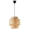 IKEA 703.150.30 Sinnerlig Pendant Lamp, Bamboo