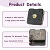 Clock Movement for Wall Clock, Self-Installation with Hands, Quartz Movement,