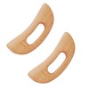 Pack of 2 Wooden Scraper Boards, Body Scraper Blades, Muscle