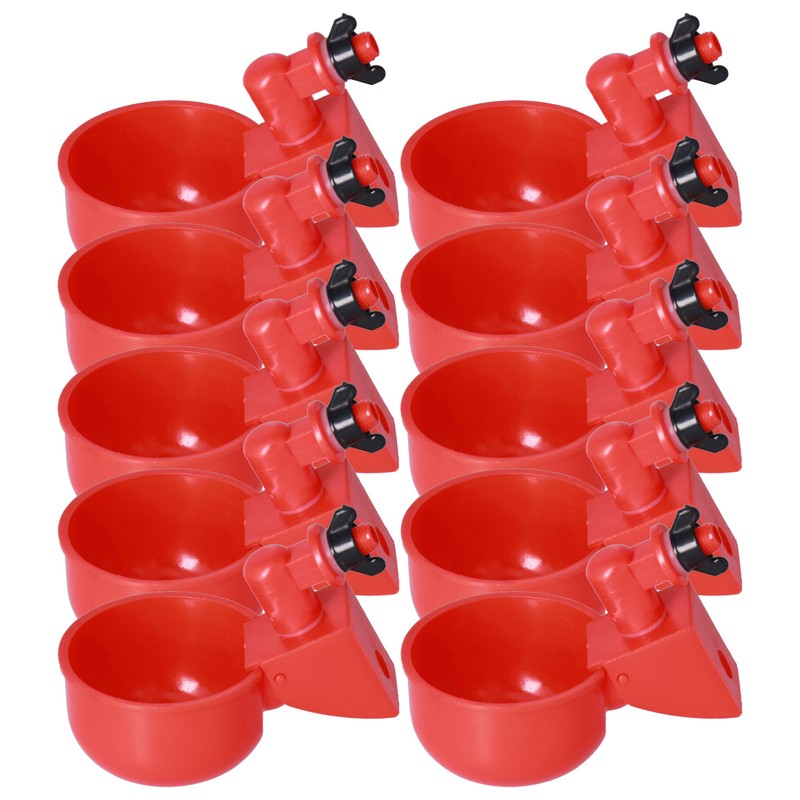 Automatic Chicken Waterer Hanging Water Cups for Quail Pigeon Duck