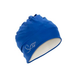 fashy Exclusive Swimming Cap with Rhinestones 3479 53 Blue