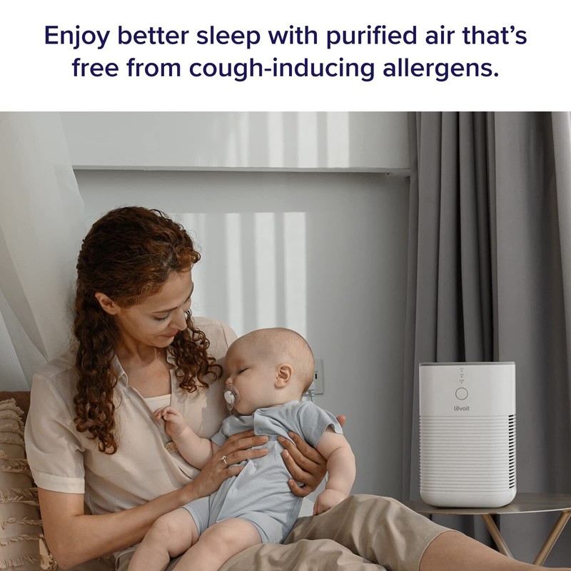 LEVOIT Air Purifier for Home Bedroom, HEPA Fresheners Filter Small