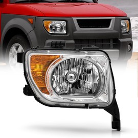 KEEKPO - For 2003 2004 2005 2006 Honda Element Factory Style Chrome Headlight Headlamp Replacement Right Passenger Side