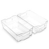 BINO | Stackable Storage Bins, X-Large - 2 Pack |