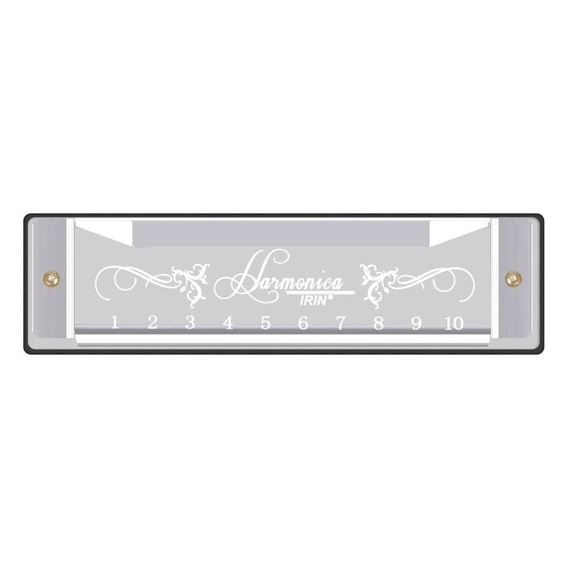 10 Hole 20 Tone Harmonica, 1 Count Portable C Key