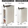 ZERO JET LAG 25 Inches Slim Laundry Storage Hamper -
