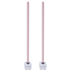 2Pcs Thermocouple Sensor Probe Heads S Type Platinum Rhodium Corundum Protective Tube WRP-100(L=300mm )