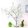 com-four® 18x deco hangers Easter - Easter eggs made of