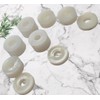 M5 Wide White Nylon Spacers Insulating Washers for M5 M6