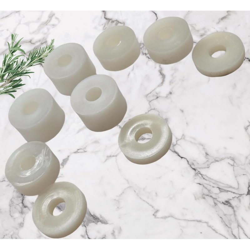 M5 Wide White Nylon Spacers Insulating Washers for M5 M6