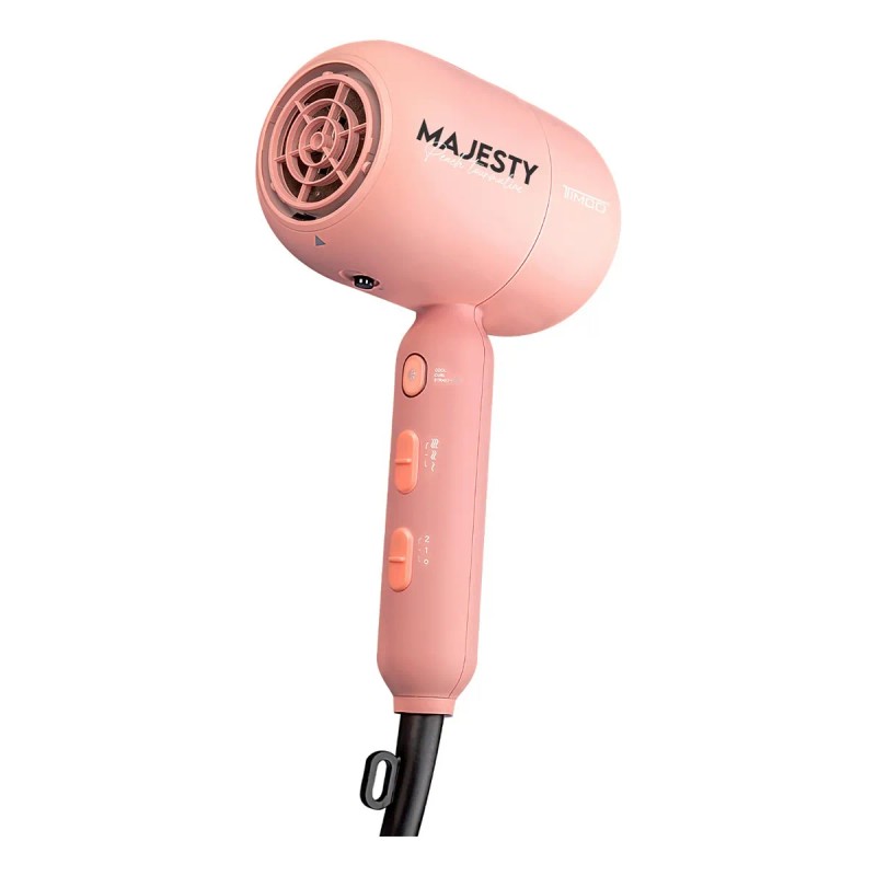 Secadora Rizador Cabello Majesty Dos Barriles 25 Mm Tourmalina Color