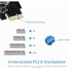 YABOANG USB 3.2 PCI-E Card Gen1 PCI Express 5-Port Card
