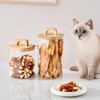 Sweejar 3 qt Glass Jars for Laundry Room Organization, 96