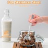 Nogeqi 2 Pack Small Coffee Scoop for Ground Coffee, Long