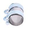 Exhaust Pipe Clamp, Stainless Steel Turbo Exhaust Band Clamp, Silencer,