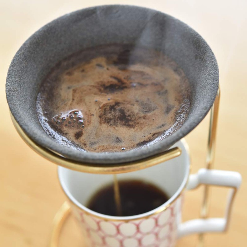 Advance Door Ceraful Coffee Filter and Dripper Stand Set, Approx.