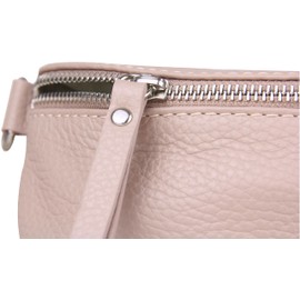 Frentree® Women's Genuine Leather Shoulder Bag, Made in Italy, Crossbody Bag, Shoulder Bag