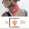 Pure Himalayan Salt Works Heart Massage Stone, Pink Crystal Hand-Carved
