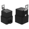 Weasch 2 Pcs Waterproof Relay Kit, 12V 40A, 4 Pin