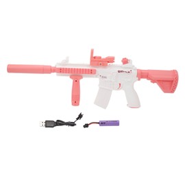 Electric Water Soaker for Kids Adults ABS Rechargeable Automatic Water Squirter Toy Outdoor Shooting Summer Toys for Beach Pool Party