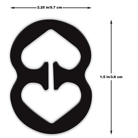 Bra Strap Clips - Racer Back Made in the USA - Conceal Straps - Cleavage