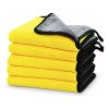 5 Paño Mágico Seco Con Toalla Superfina, 30*40cm Amarillo