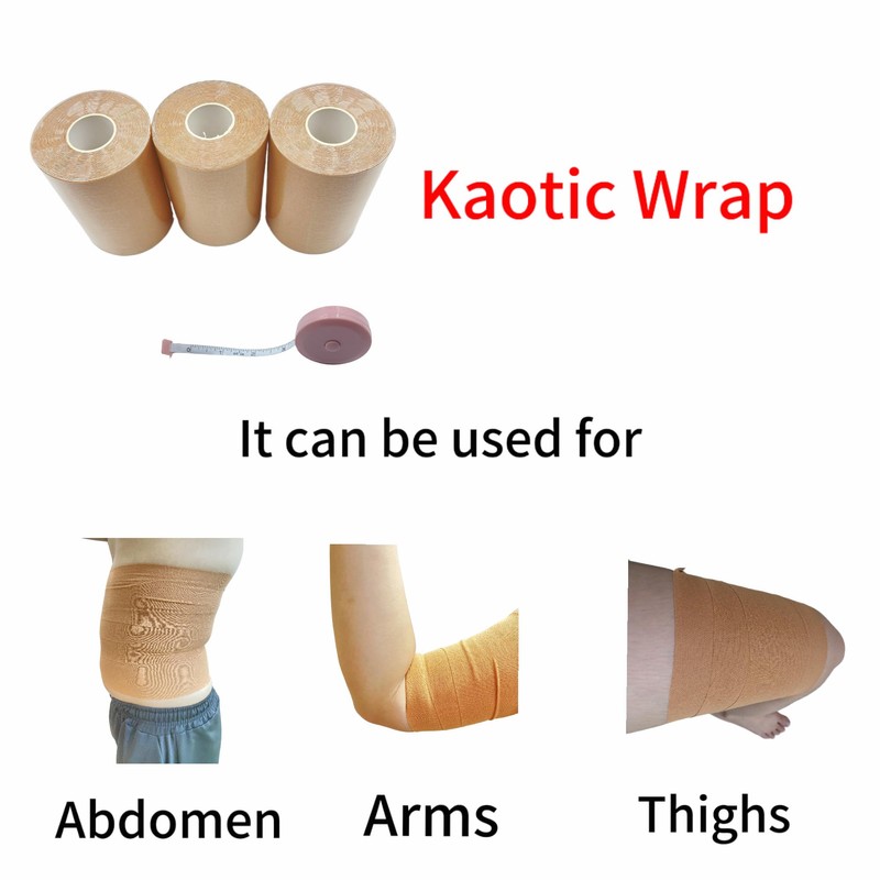 Body Stomach Compression Tape- Extra Wide Kaotic Belly Tape for