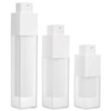 Mipcase Airless Pump Bottle: 3pcs Pump Moisturizer Container Cosmetic Travel