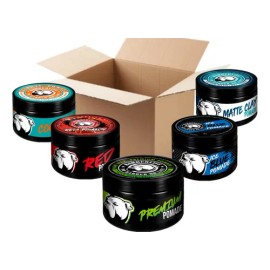 Barber Life Pomade (Set 5 piezas) | Cera Capilar Profesional de Fijación Alta | Estilo Duradero  Potencia tu look con control total y acabado de barbería