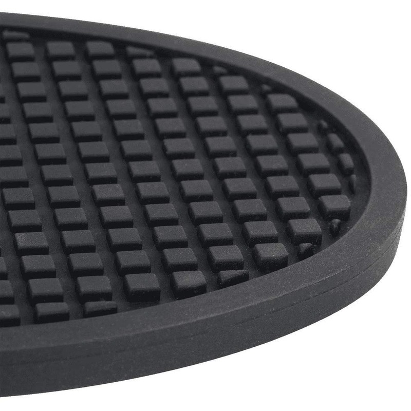 American Metalcraft TRVO53 Cast Iron Silicone Trivets, 5.5" Length x