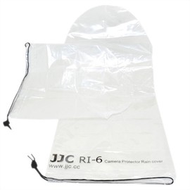 JJC Rain Cover for DSLR Camera and Lens (Pack of 2) - Clear