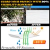 Royal Shade 5' x 10' White Fence Privacy Screen Windscreen