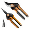 PrunePro Pruning Shears Gardening Scissors Set Professional Hand Pruner Sharp
