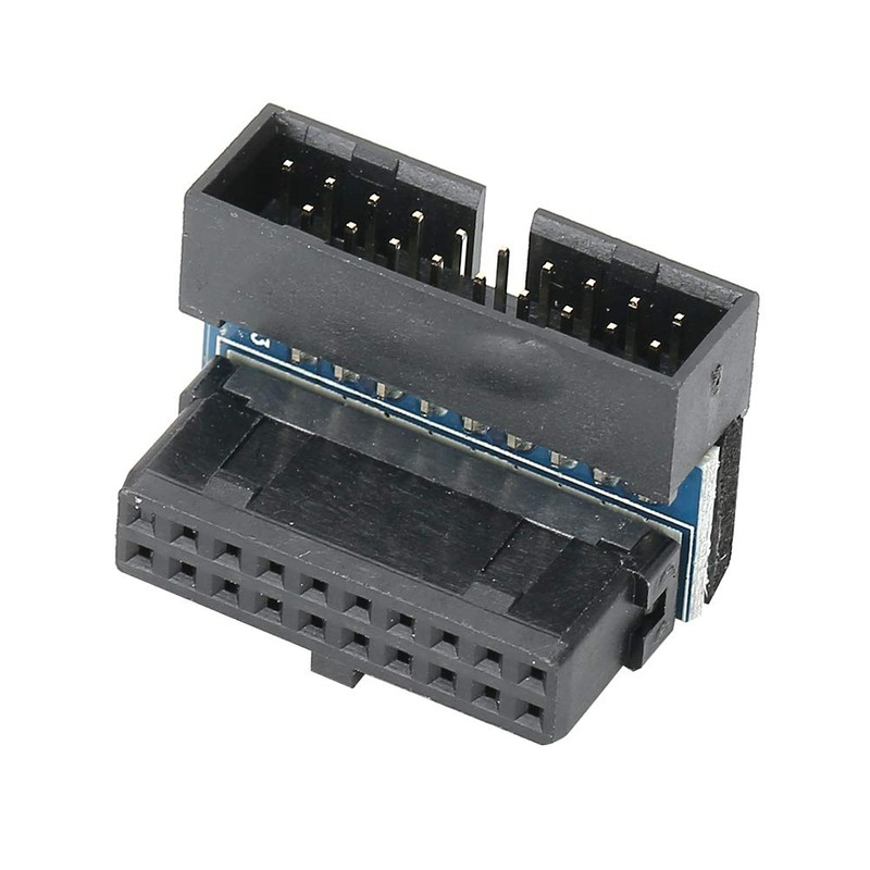 ASHATA USB 3.0 19 Pin Male to Female Extension Adapter